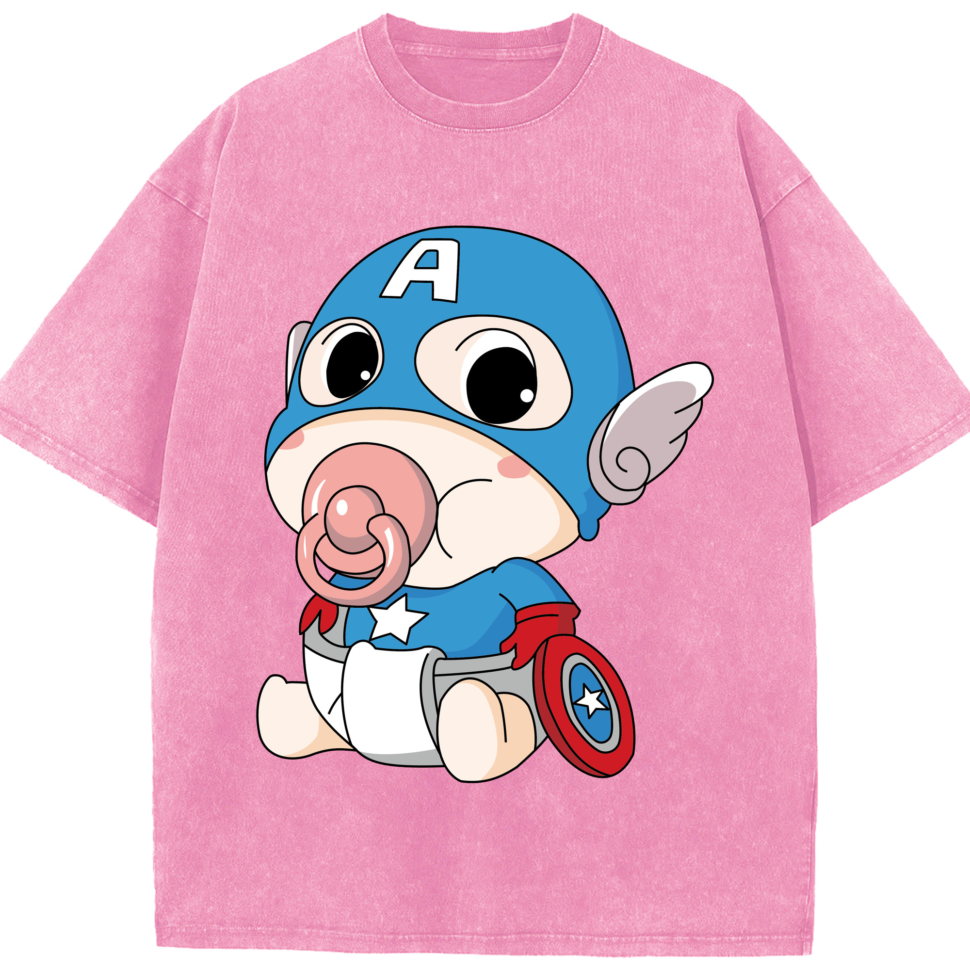 （画像用） アベンジャーズ The Avengers 綿100% ヴィンテージ風 半袖Tシャツ（フロントプリント）